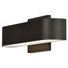 Picture of 27w Montreal SSL 90Plus CRI Bronze Frosted Marine Grade Wet Location Wall Fixture (OA HT 2.48)