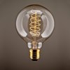 Picture of 60w 250lm 22k Vintage Edison Incandescent Antique Dimmable Squirrel Cage Filament E27 Spiral Globe G80 Light Bulb