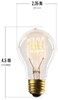 Picture of 40w The Barton Vintage Edison Incandescent Antique Dimmable Hand-Woven Filament E26/E27 A Light Bulb