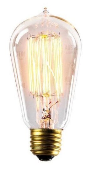 Picture of 40w The Capital Vintage Edison Incandescent Antique Dimmable Hand-Woven Filament E26/E27 Light Bulb