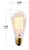 Picture of 40w The Capital Vintage Edison Incandescent Antique Dimmable Hand-Woven Filament E26/E27 Light Bulb
