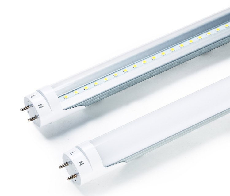 Picture of 18w 2250lm 50K 4' 100-277vac SMD 2835 CW LED Bypass Type B G13 Frosted T8 Tube