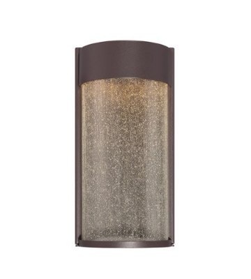 Mostrar detalles para 8w  215lm 30K 12" Rain Outdoor 2-Light WW LED Bronze Wall Sconce Imagen de 8w  215lm 30K 12" Rain Outdoor 2-Light WW LED Bronze Wall Sconce