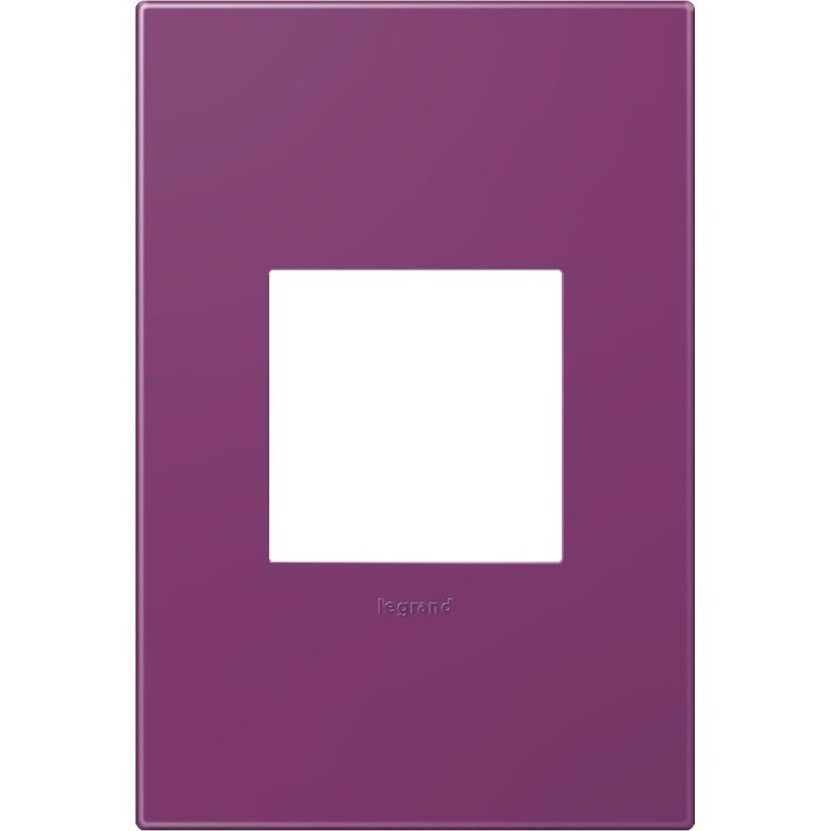Picture of adorne Plastics Plum 1-Gang Wall Plate