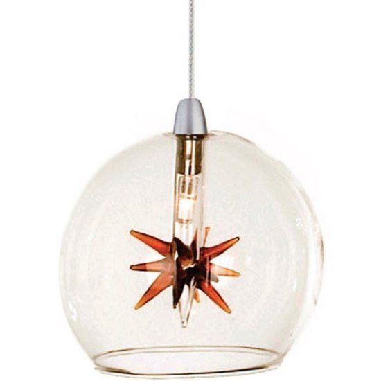 Foto para 7" Starburst Clear Single Star Replacement Glass Shade