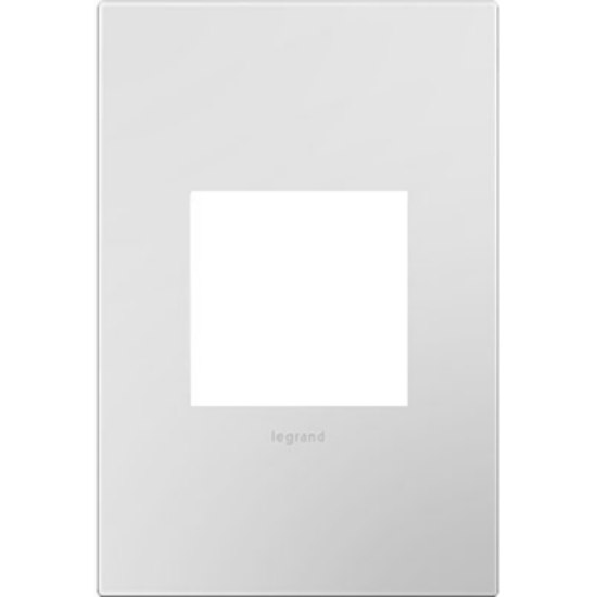 Picture of adorne Plastics Powder White 1-Gang Wall Plate