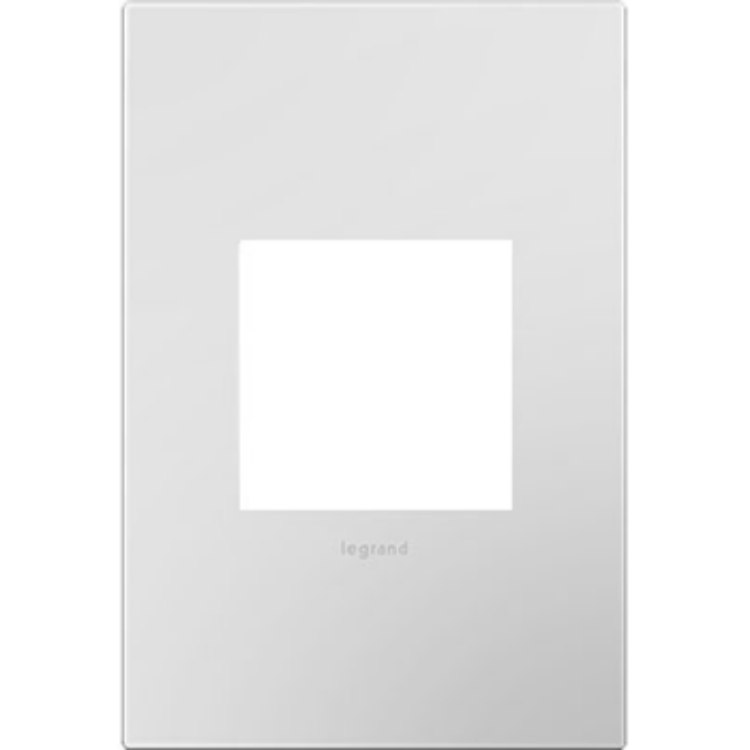 Picture of adorne Plastics Powder White 1-Gang Wall Plate