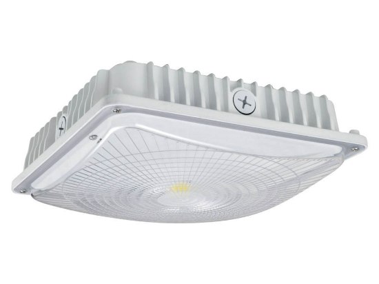 Picture of 59w ≅250w 6985lm 50K White Slim Canopy LED Fixture