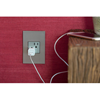 Foto para 15a adorne Magnesium 2-Module Tamper Resistant Duplex Outlet