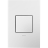 Foto para adorne Plastics Gloss White 1-Gang Wall Plate