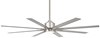 Foto para 52w 65" Xtreme	H2O Brushed Nickel Wet 8-Blade Outdoor Ceiling Fan