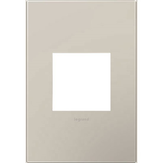 Picture of adorne Plastics Griege 1-Gang Wall Plate
