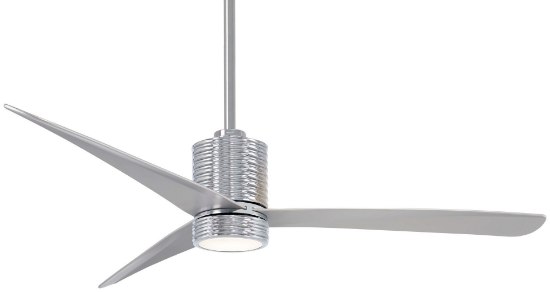 Picture of 50w WW 56" Mojave Chrome w/Silver 3-Blade LED Ceiling Fan