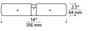Foto para 22.4w 1002lm 14" Lifo Gray 90cri WW LED Flushmount