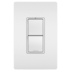 Picture of 15a radiant White Single Pole 3-Way (2x) Switch