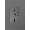 Picture of adorne Plastics Magnesium 1-Gang 3 Module Wall Plate