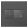 Picture of adorne Plastics Magnesium 2-Gang Wall Plate