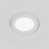 Foto para 5w 200lm 27k 3" 24v White Undercabinet Dimmable Edge-lit SW LED Button Light