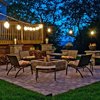 Picture of 48' (14.6m) 15-Light Nostalgic Spiral A19 E26 Kit Incandescent Outdoor/Indoor String Light