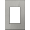 Foto para adorne Real Materials Brushed Stainless 1-Gang+ 3 Module Wall Plate