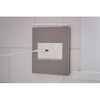 Foto para adorne Real Materials Brushed Stainless 2-Gang Wall Plate