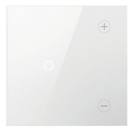 Foto para 0-10v adorne Touch White Single Pole 3-Way Dimmer