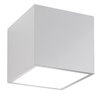 Picture of 30.5w 2334lm 30K 5.5" 120-277v Bloc White Cube Up & Down WW LED Outdoor Wall Light
