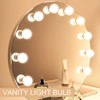 Picture of 5w ≅40w 450lm 30k 120v E12 G14/G16 Globe for Vanity MIrror Non-Dimmable WW LED Light Bulb