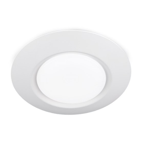 Foto para 16w 1050lm 30K 120v 6" ICBINR White Disc Dimmable WW LED Surface Thin Flush Mount