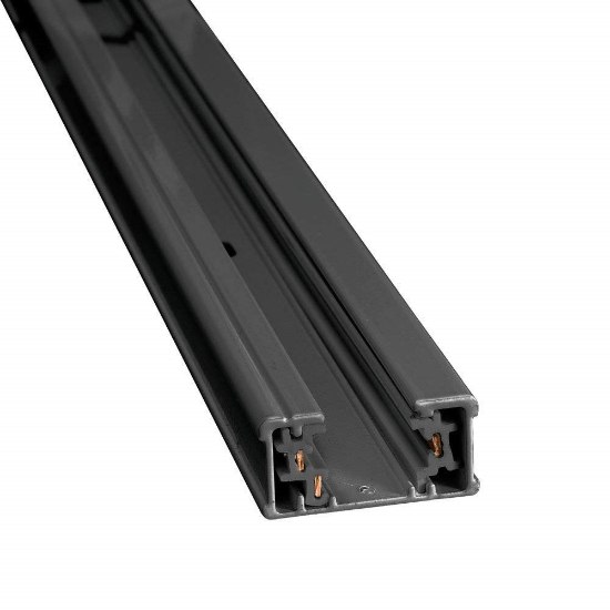 Picture of 8-Ft Single Circuit H Track Black