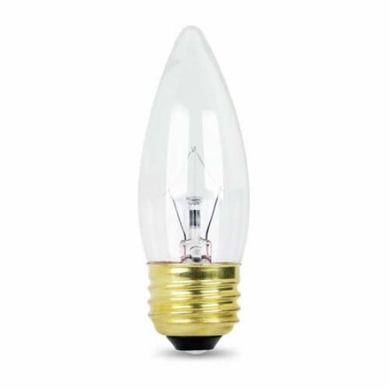 Picture of 60w Clear E26 Straight Tip Torpedo Incandescent Shatter Resistant Light Bulb