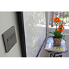 Picture of adorne Cast Metals Brushed Stainless Steel 2-Gang Wall Plate