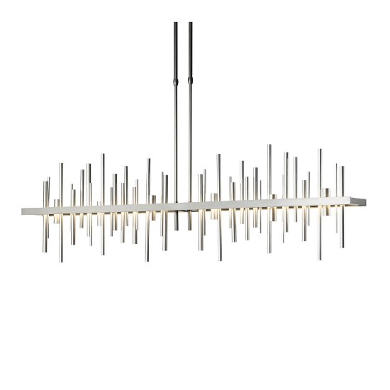 Picture of Cityscape Soft Gold Custom field modify 52–77.5” OAH 39" Canopy Pipes Extension Rods
