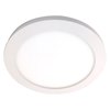 Foto para 15w 1100lm 30k 120v 9½" Disc White Acrylic SSL Dedicated LED Damp Location White Dimmable Round WW LED Flush Mount