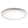 Picture of 15w 1100lm 30k 120v 7½" Disc White Acrylic SSL Dedicated LED Damp Location White Dimmable Round WW LED Flush Mount