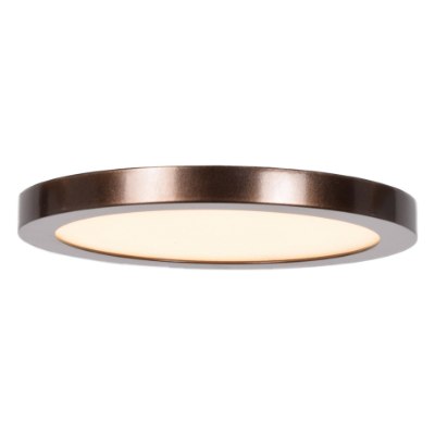 Show details for 12w 800lm 30k 120v 5½" Disc Bronze Acrylic SSL Dedicated LED Damp Location White Dimmable Round WW LED Flush Mount Picture of 12w 800lm 30k 120v 5½" Disc Bronze Acrylic SSL Dedicated LED Damp Location White Dimmable Round WW LED Flush Mount