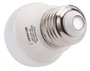 Foto para 3w ≅25w 250lm 50k 120v E26 G14/G16 Globe for Vanity MIrror, Table Lamp, Celing Fan Non-Dimmable CW LED Light Bulb
