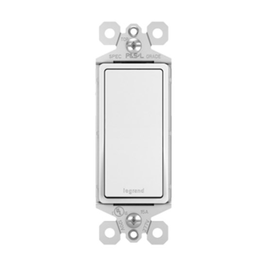 Picture of 15a radiant White Single Pole Switch