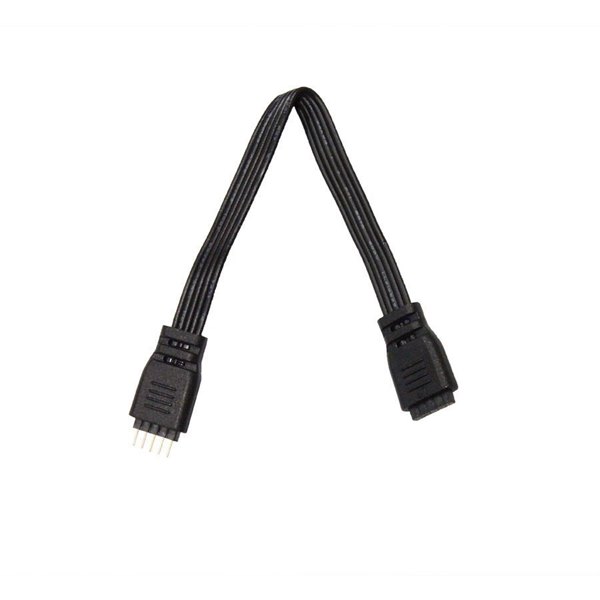 Picture of 12" (30½cm) 24v InvisiLED Black Joiner Cable