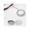 Picture of 5w 200lm 27k 3" 24v Brushed Nickel Undercabinet Dimmable Edge-lit SW LED Button Light