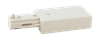 Picture of White Live Feed End Connector