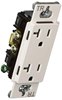 Picture of 20a Claro Snow White Tamper Resistant Power Duplex Receptacle