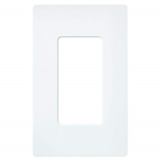 Picture of Claro Snow White 1-Gang Wall Plate