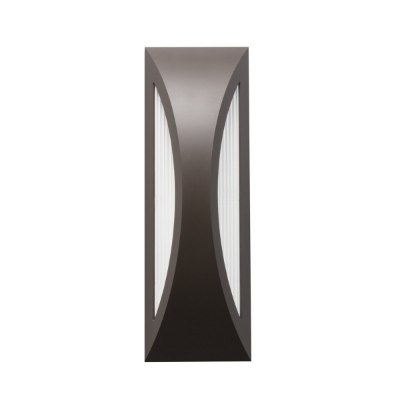Mostrar detalles para 25.7w 550lm 18" 30k Cesya Architectural Bronze WW 1-Light LED Lg Outdoor Wall Sconce Imagen de 25.7w 550lm 18" 30k Cesya Architectural Bronze WW 1-Light LED Lg Outdoor Wall Sconce