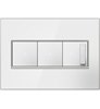 Picture of adorne Real Materials Mirror White 3-Gang Wall Plate