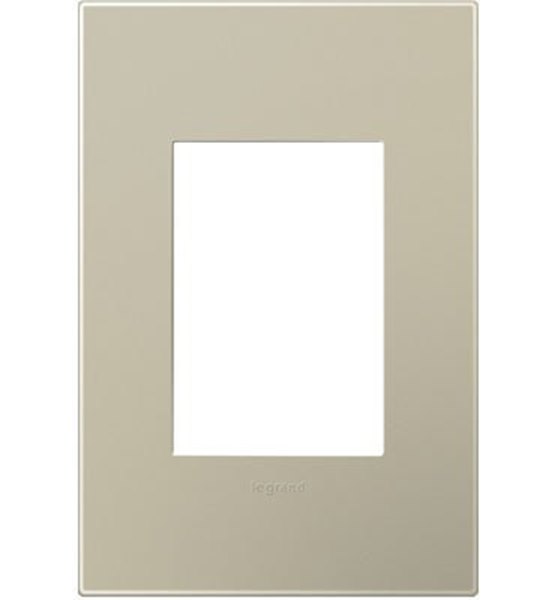 Picture of Copy of adorne Plastics Titanium 1-Gang+ Wall Plate