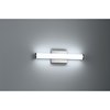 Foto para 25w 24" Arc SSL 90CRI Brushed Steel Acrylic Dimmable WW LED Vanity/Wall Bar