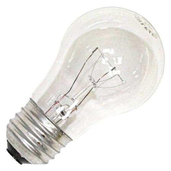 Foto para 40w 280lm 25k Clear E26 A15 Inc. Appliance 4-Pack Light Bulbs