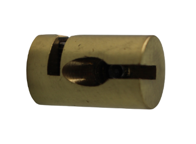 Mostrar detalles para Gold Left Side Cable Clamp Imagen de Gold Left Side Cable Clamp