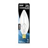 Picture of 25w 25k 220lm Clear Torpedo Tip Chandelier E12 SW Incandescent Light Bulb